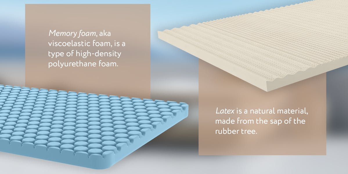 Latex vs. Memory Foam Mattress Comparison | Saatva
