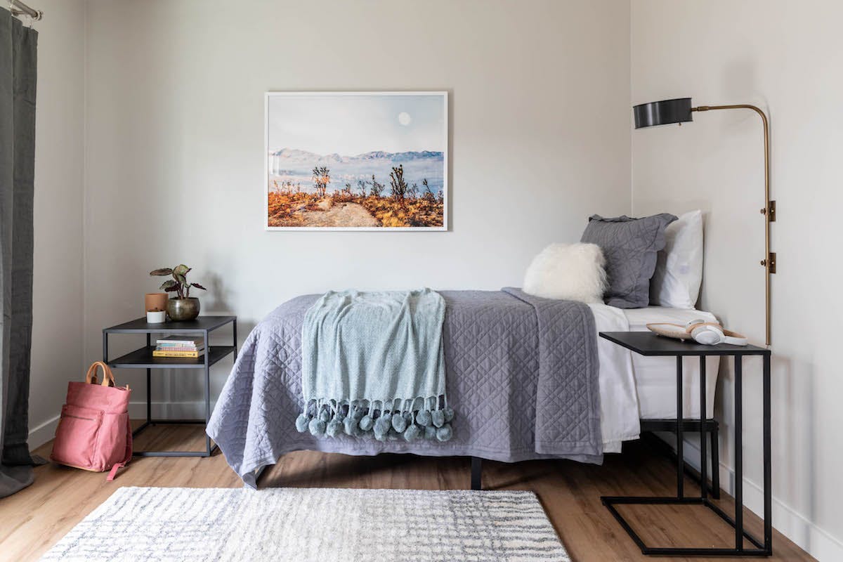 bedroom designed by joy street initiative for one room challenge