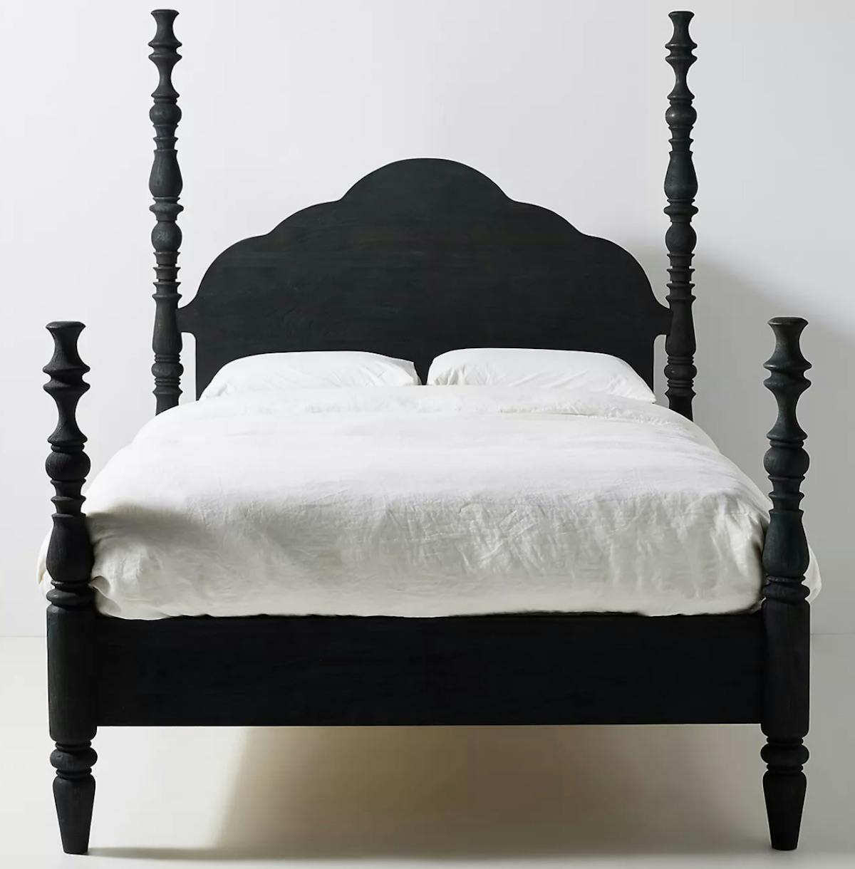 Anthropologie four-poster bed frame