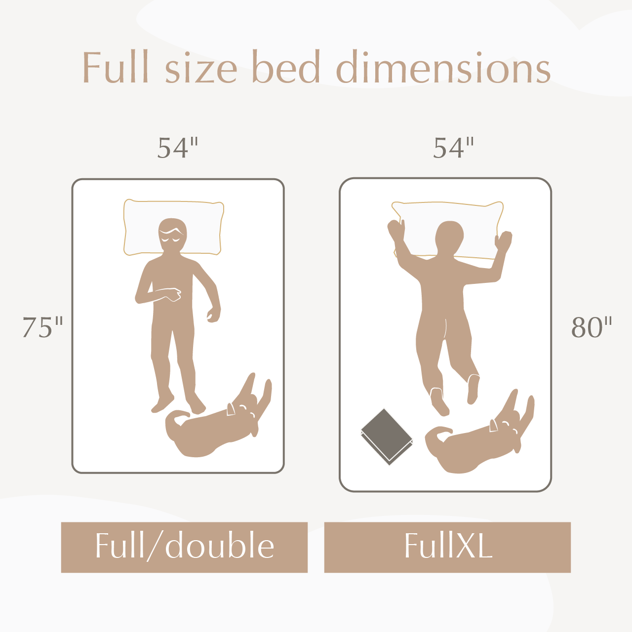 dimensions of full xl