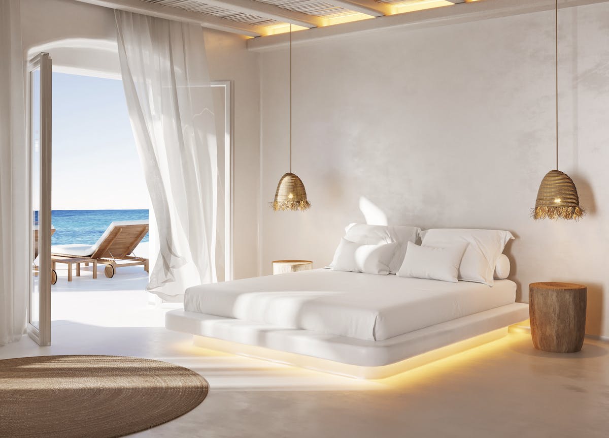 mediterranean bedroom style