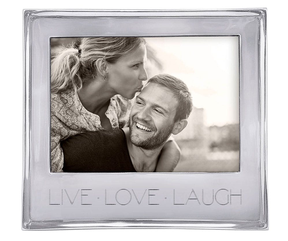 picture frame with the words