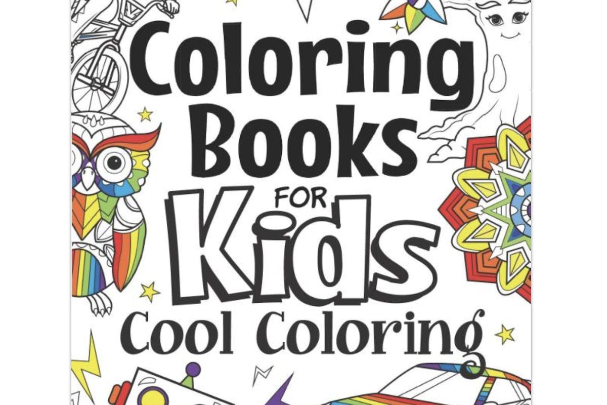 coloring book - back to school gift