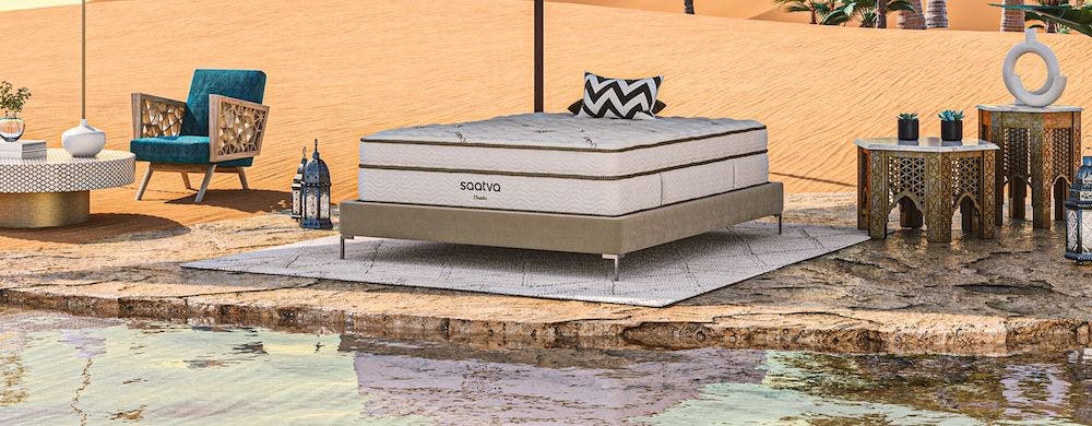 saatva classic innerspring mattress in desert