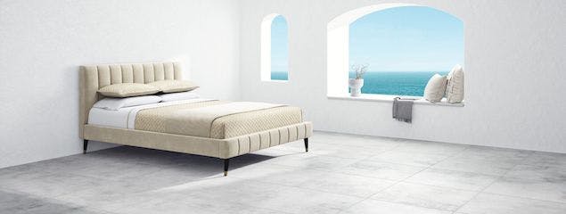 Saatva's Valencia bed frame