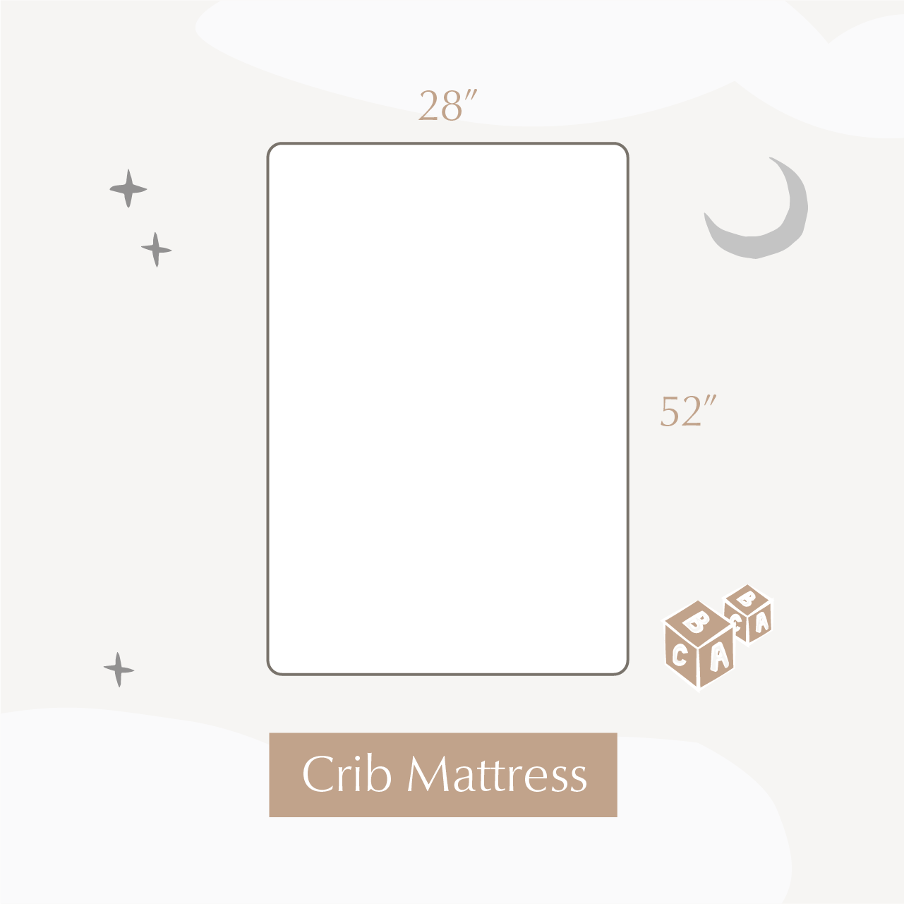 cradle mattress dimensions