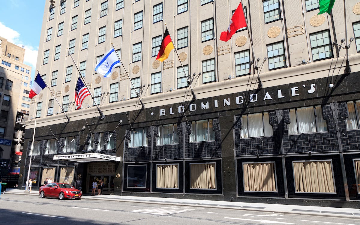 bloomingdale's on the upper east side, new york city