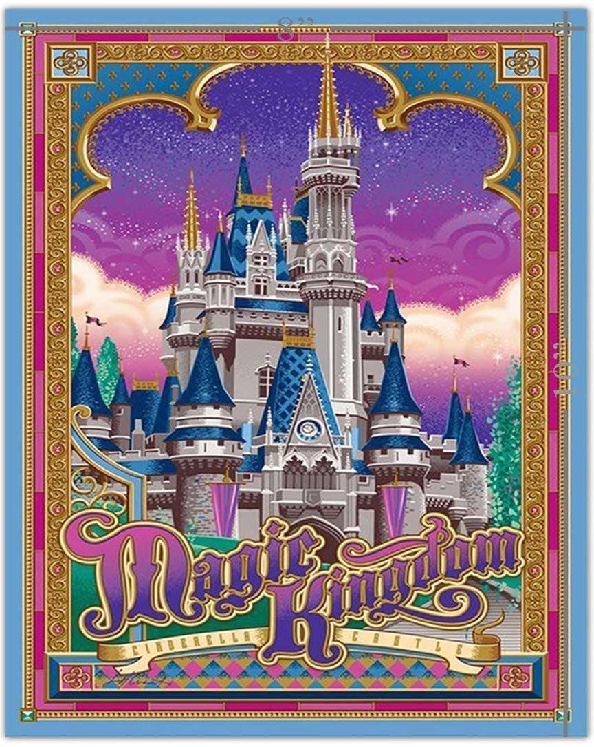 disney magic kingdom poster
