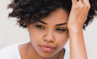 image of person looking worried