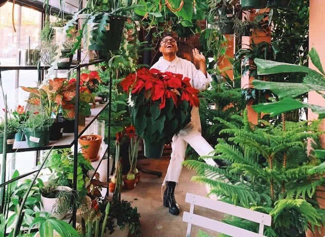 plant kween christopher, black instagram influencer