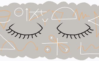 causes of vivid dreams - image of person dreaming