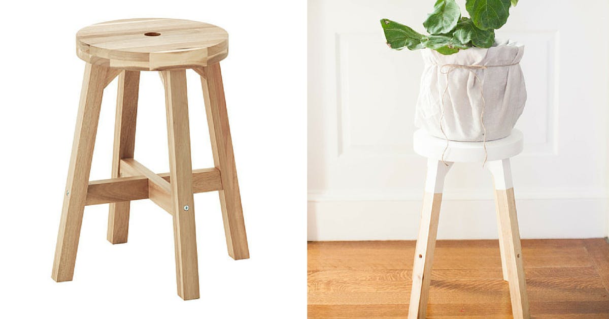 SKOGSTA stool - Ikea hacks pinterest