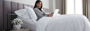 adjustable bed reviews - image of saatva adjustable bed
