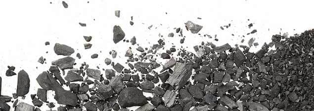 image of graphite in memory foam mattress topper
