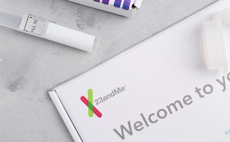 image of 23andme at-home dna test