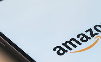 amazon prime day mattress sales - image of tablet set to amazon.com