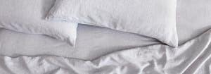 image of saatva linen sheets
