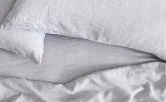 image of saatva linen sheets