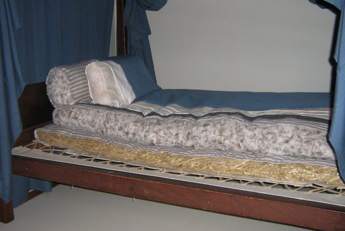 image of mattress from colonial era