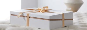 saatva luxury sheets in gift box