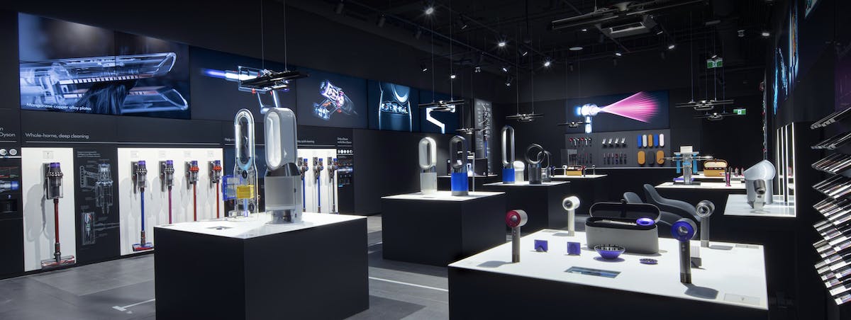 dyson demo store in union square, san francisco