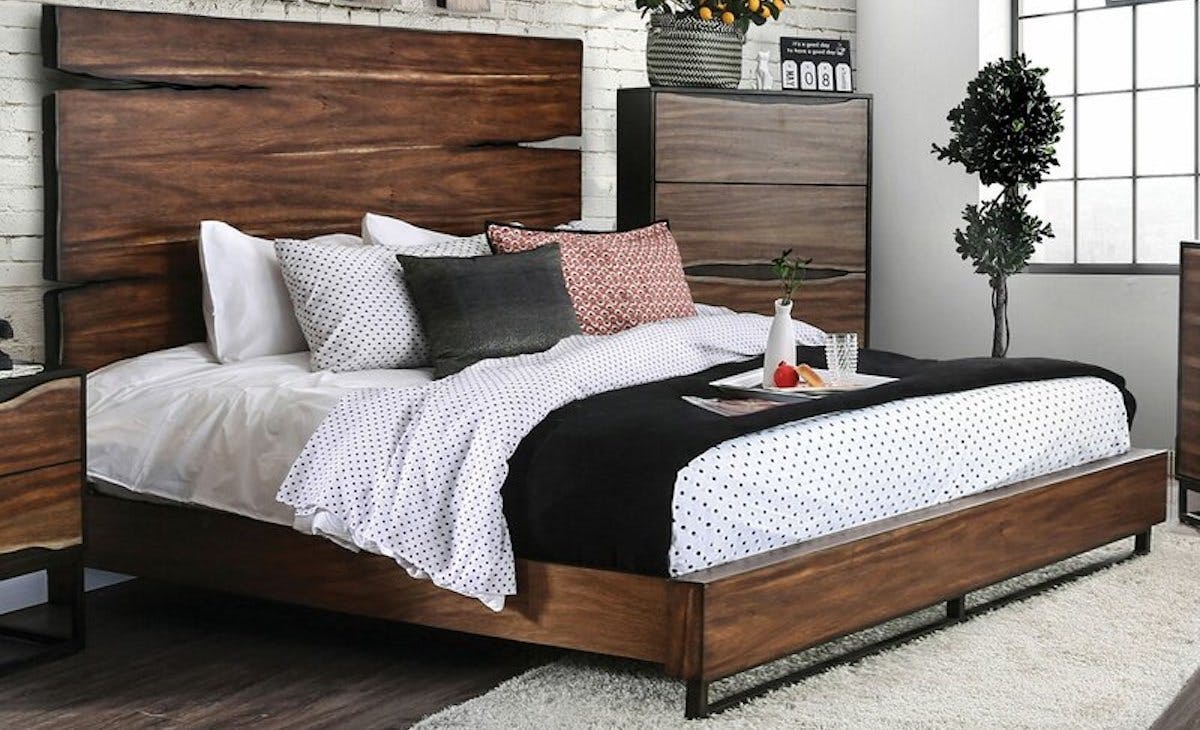 wayfair wooden bed frame