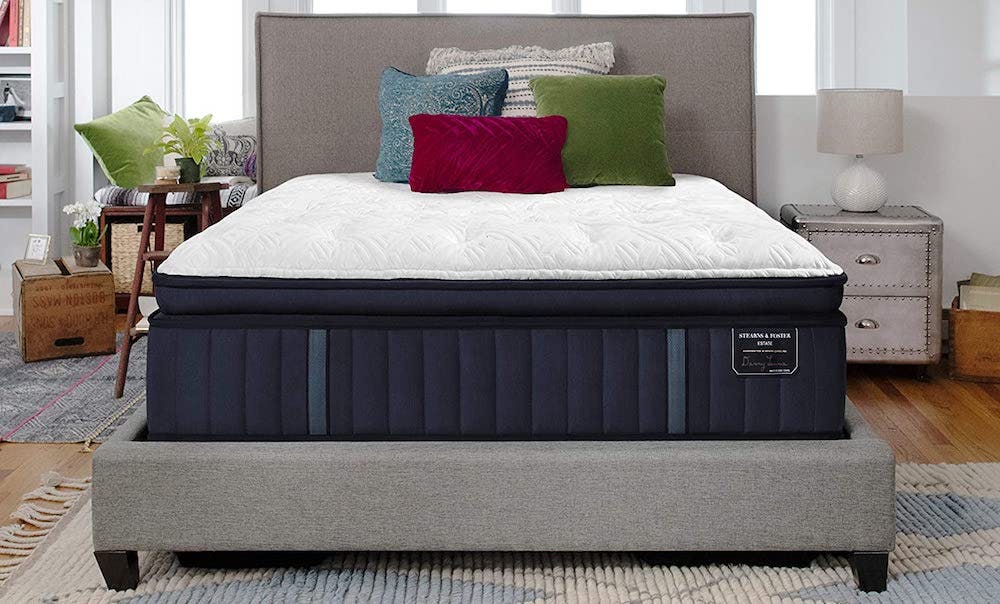 pillowtop king mattress similar to stearns and foster