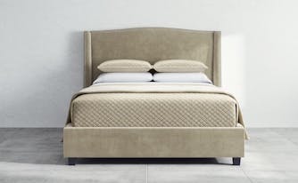 saatva upholstered bed frame