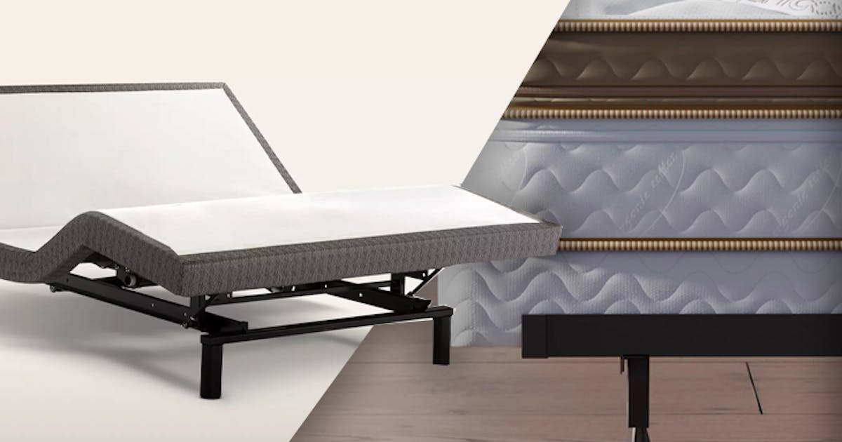 Adjustable Base Vs Box Spring Which, Will An Adjustable Bed Frame Work With Any Mattress