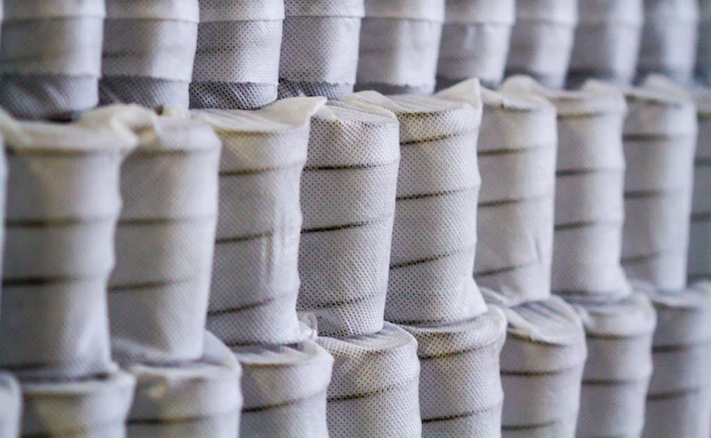 cotton belt twin mattress coil count