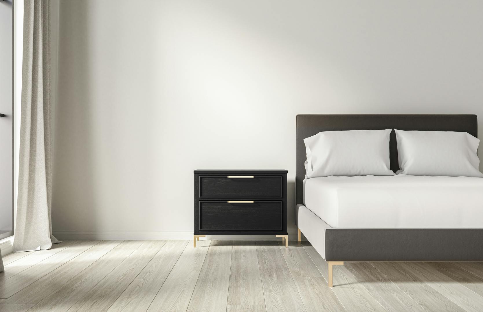 Saatva's Noire Nightstand in Black 32