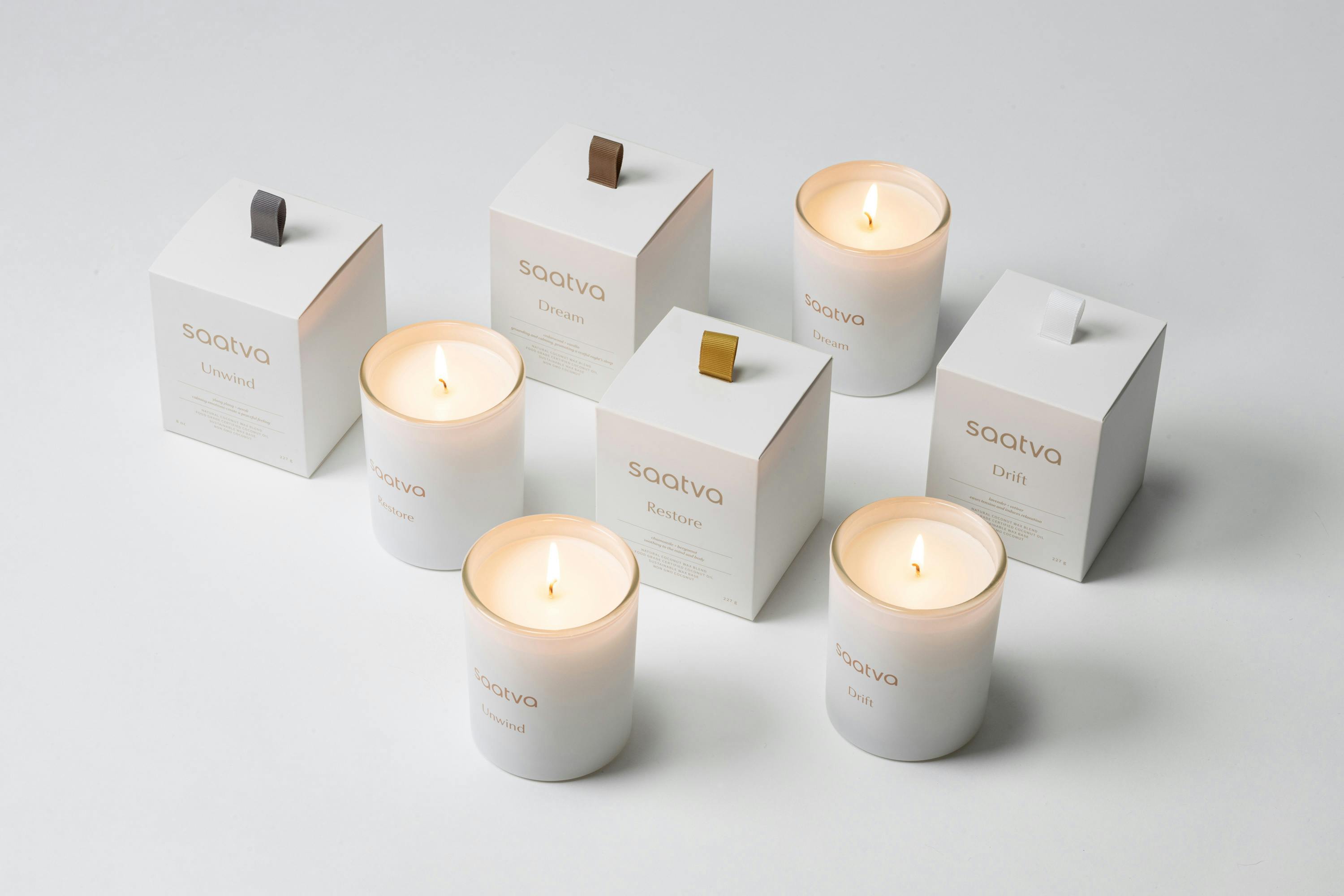 The new four-scent candle set offers thoughtfully curated fragrances to support your sleep journey.