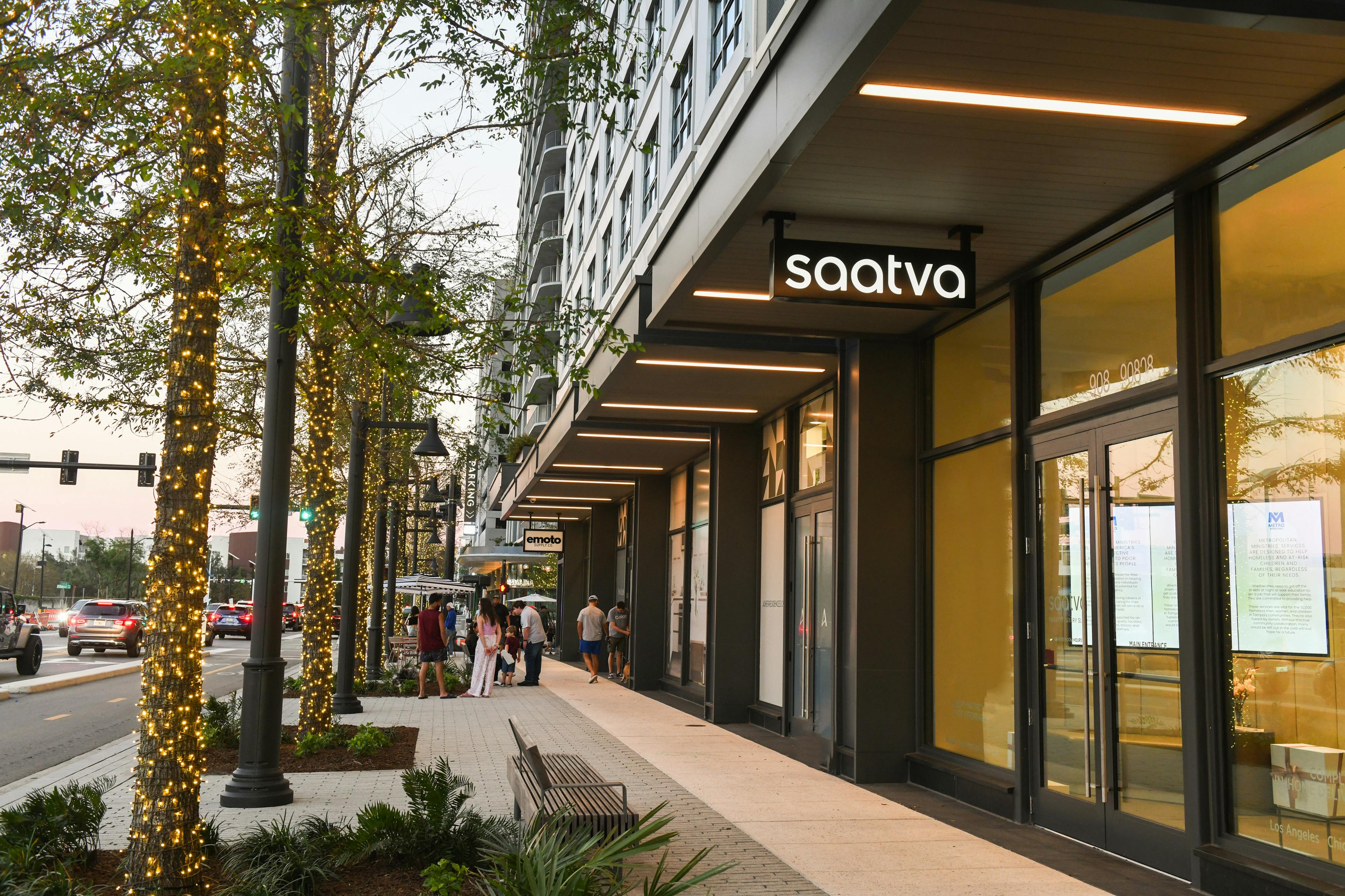 Saatva Tampa Storefront