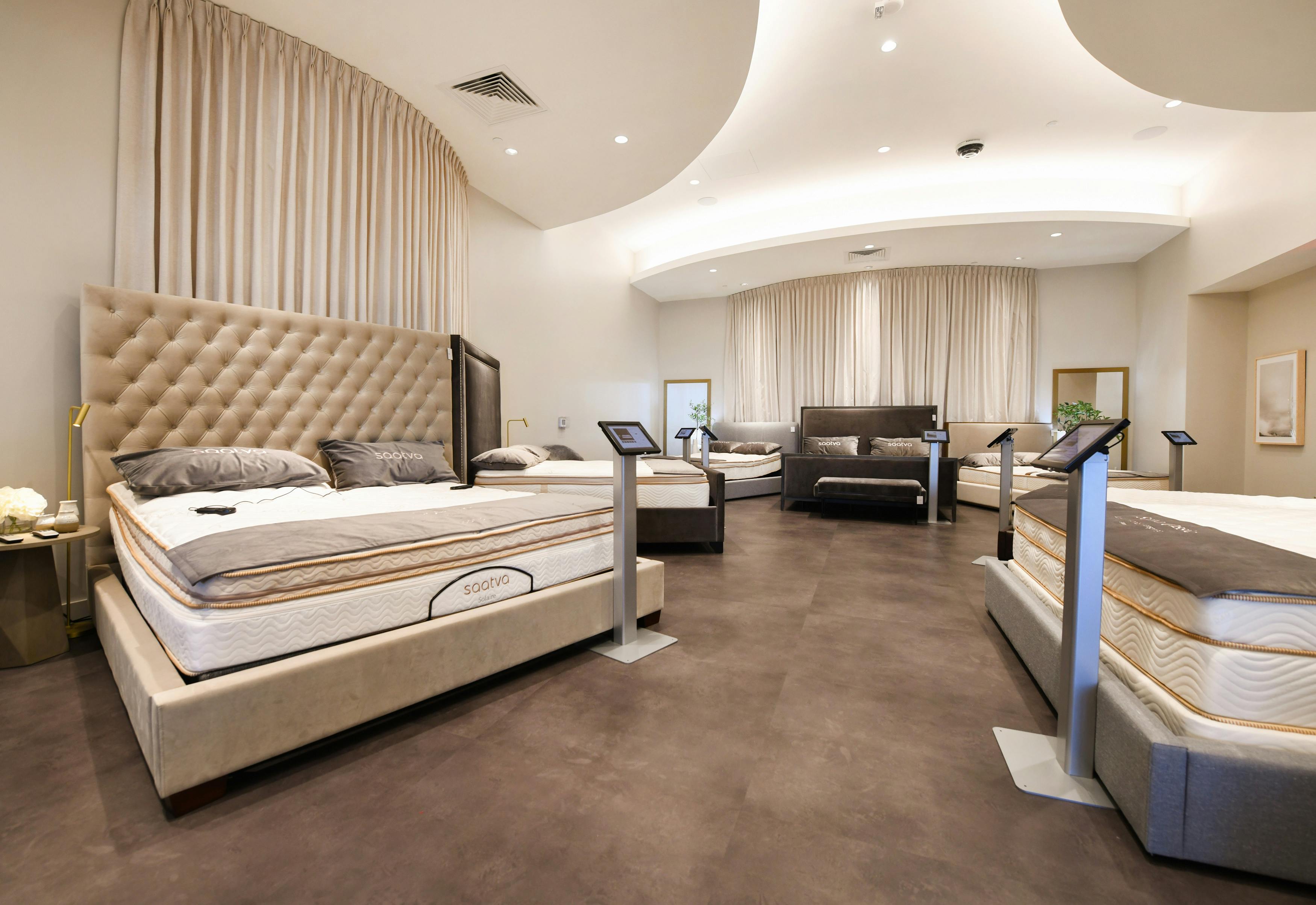 Saatva Tampa Interior Beds