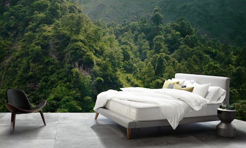 Saatva's eco-friendly and organic latex mattress, the Zenhaven.
