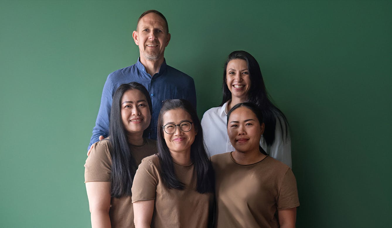 Experienced Sabai Sabai Thai Massage team in Split inside an authentic space designed for deep relaxation.