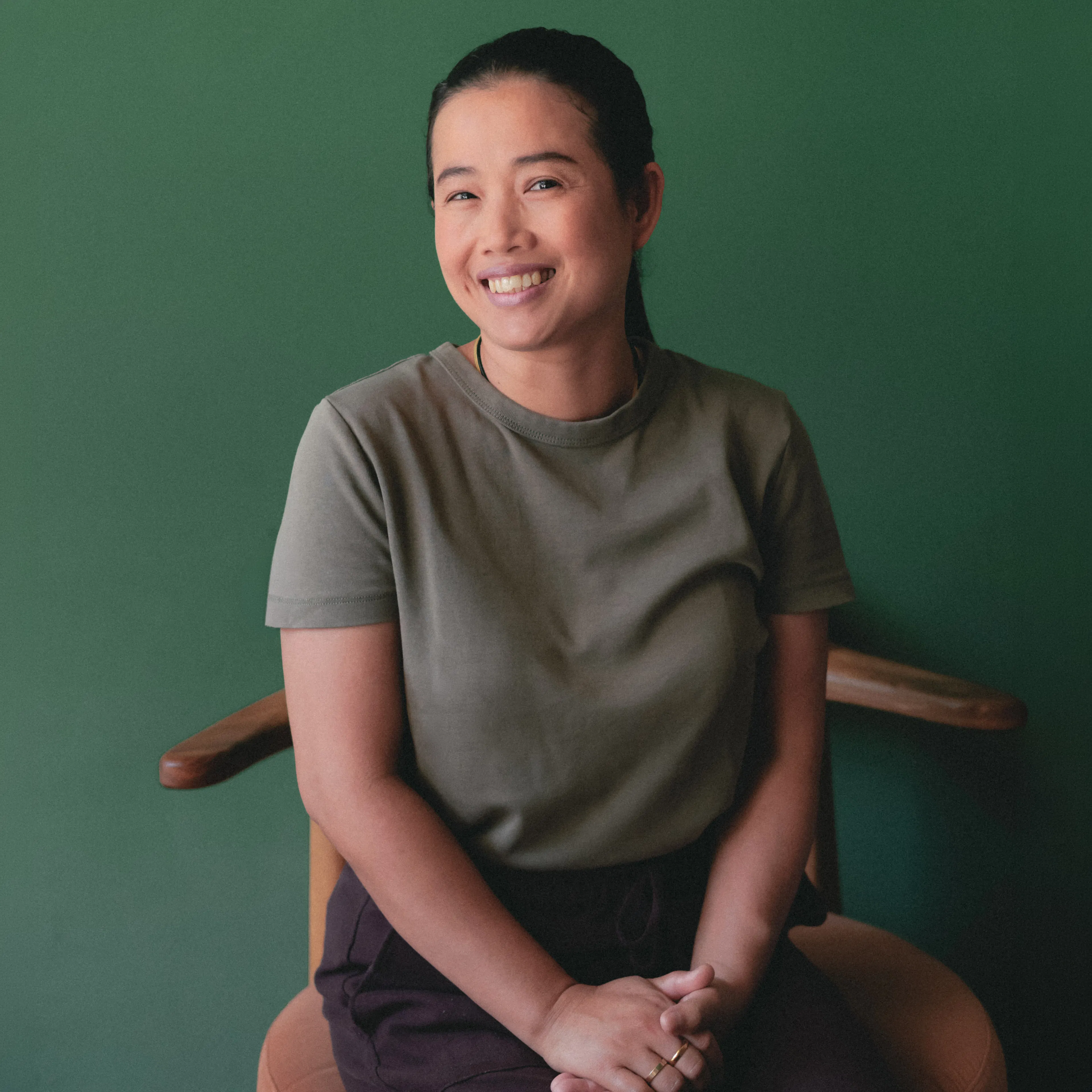 Aom – Certified Thai massage therapist at Sabai Sabai studio in Split.