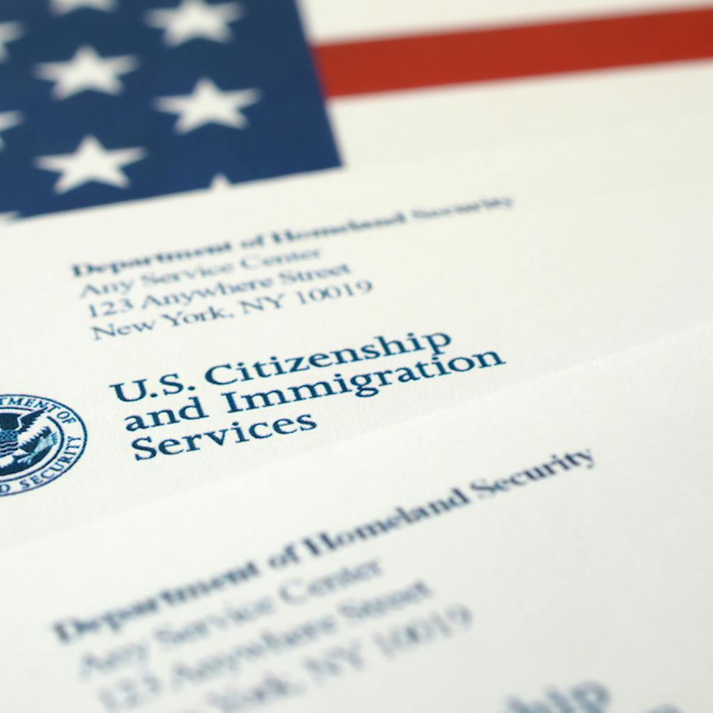 Carta de los Servicios de Ciudadanía e Inmigración de los Estados Unidos