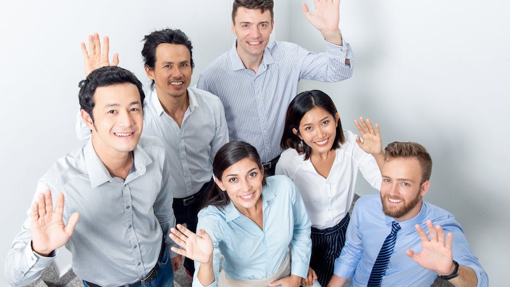 <a href="https://www.freepik.com/free-photo/friendly-business-team-waving-office-stairway_1304728.htm?query=young entrepreneur 5">Image by katemangostar</a> on Freepik