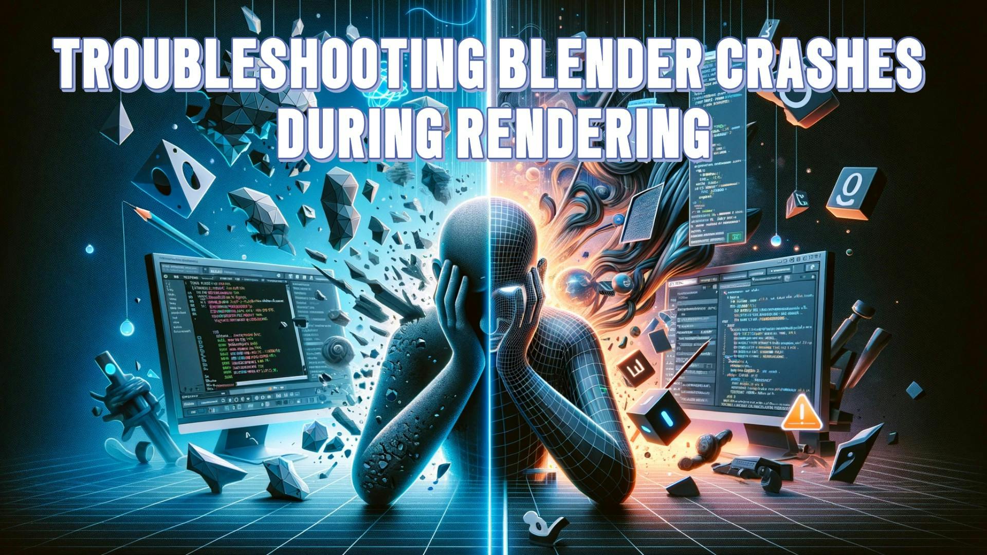 Troubleshooting Blender crashes during rendering | sabbirz.com