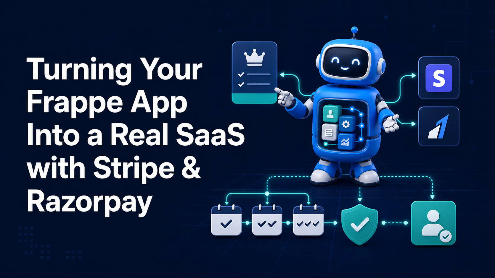 Turning a Frappe app into a SaaS with Stripe and Razorpay