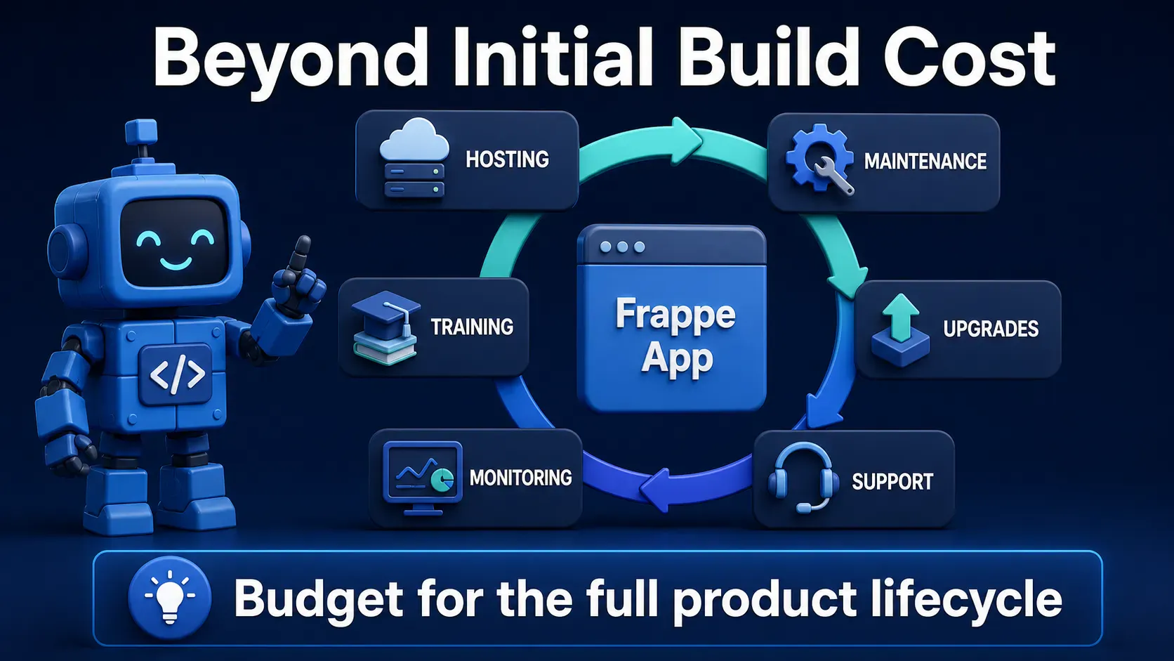 Total cost of ownership for a Frappe application