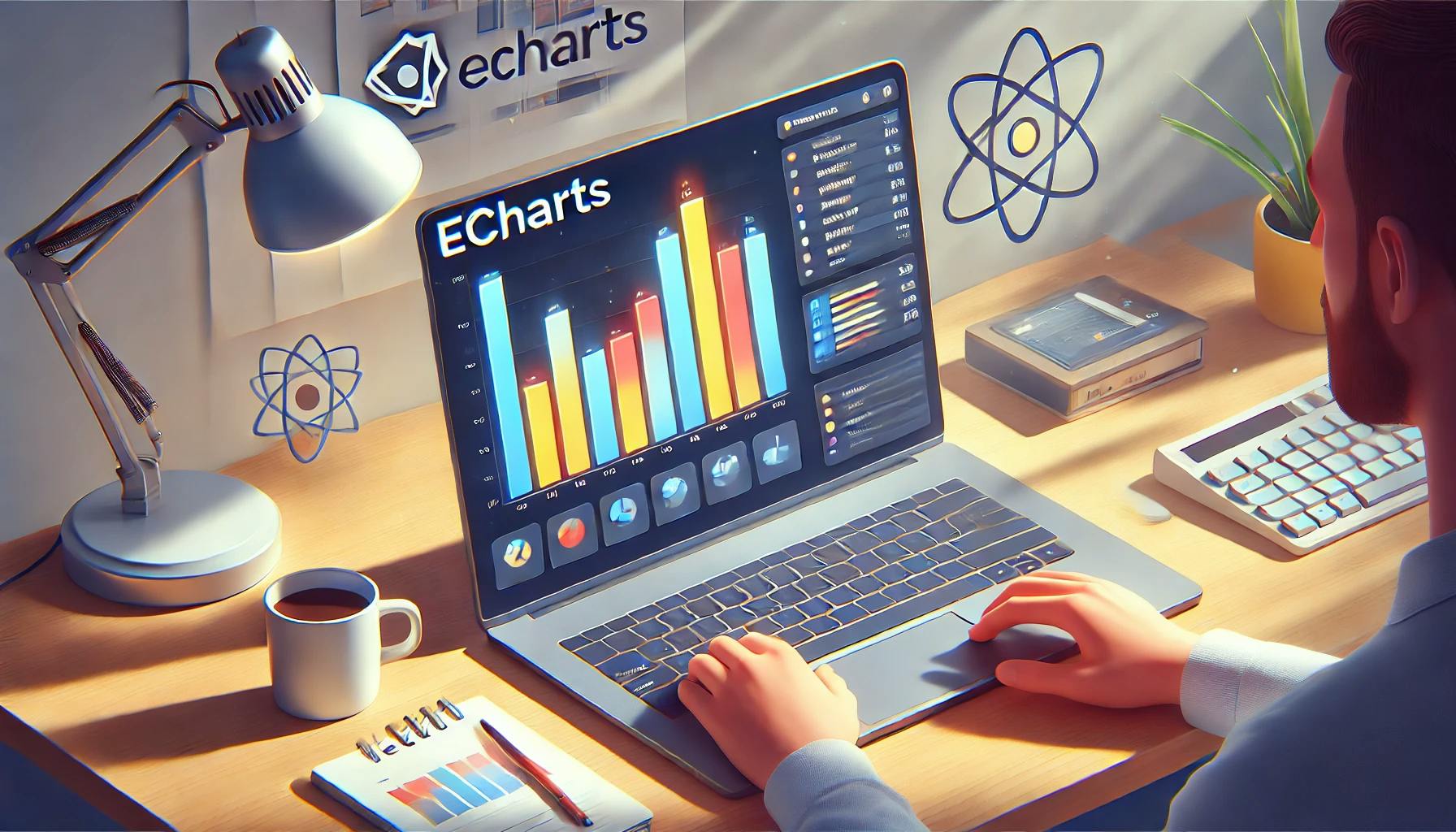 ECharts implementation in a React app