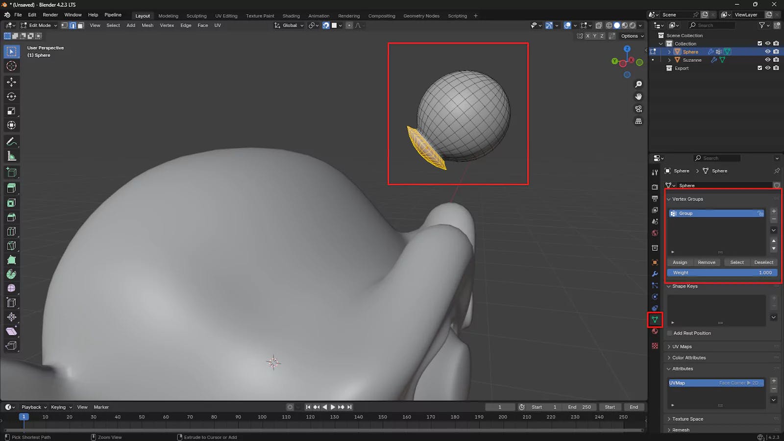 blender-select-face-and-create-new-vertex-group