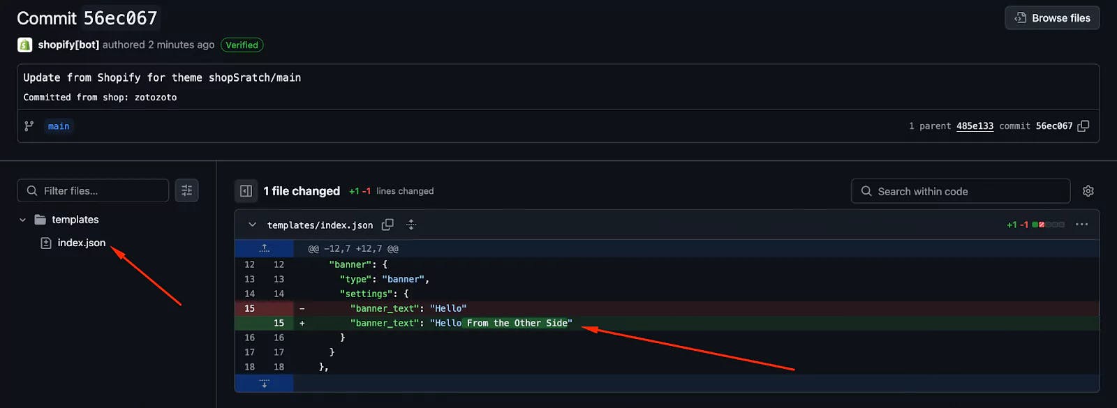 Index JSON Updated