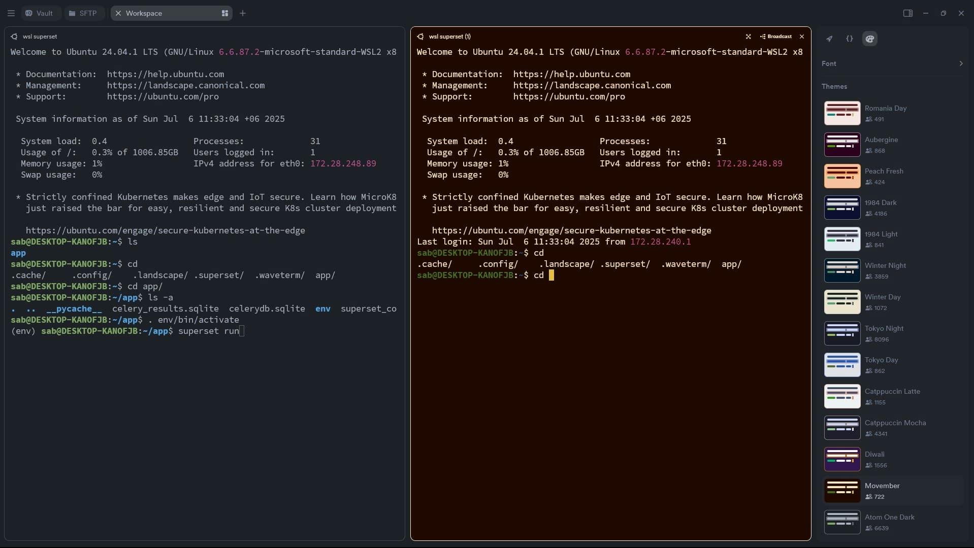 Termius UI