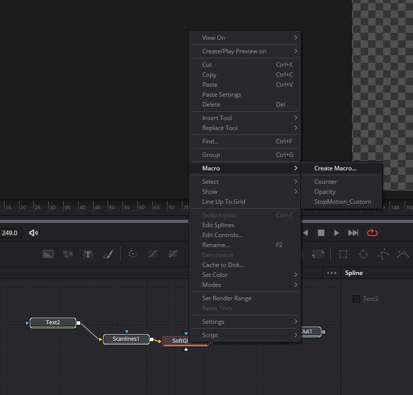 Creating Macro from existing tools