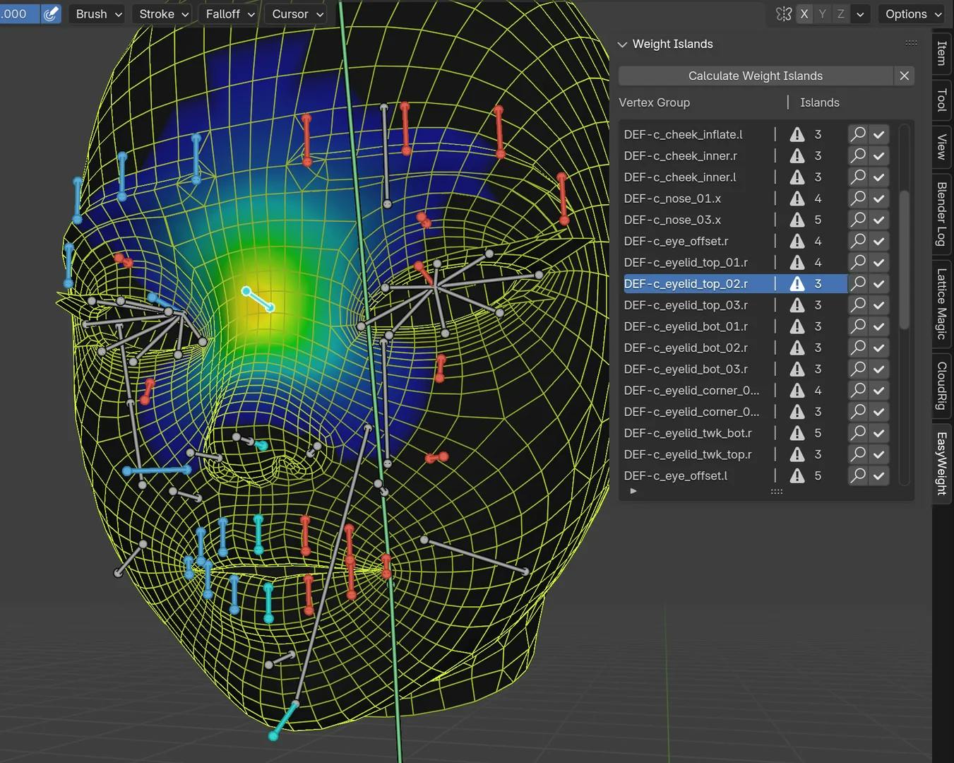 EasyWeight Blender Addons