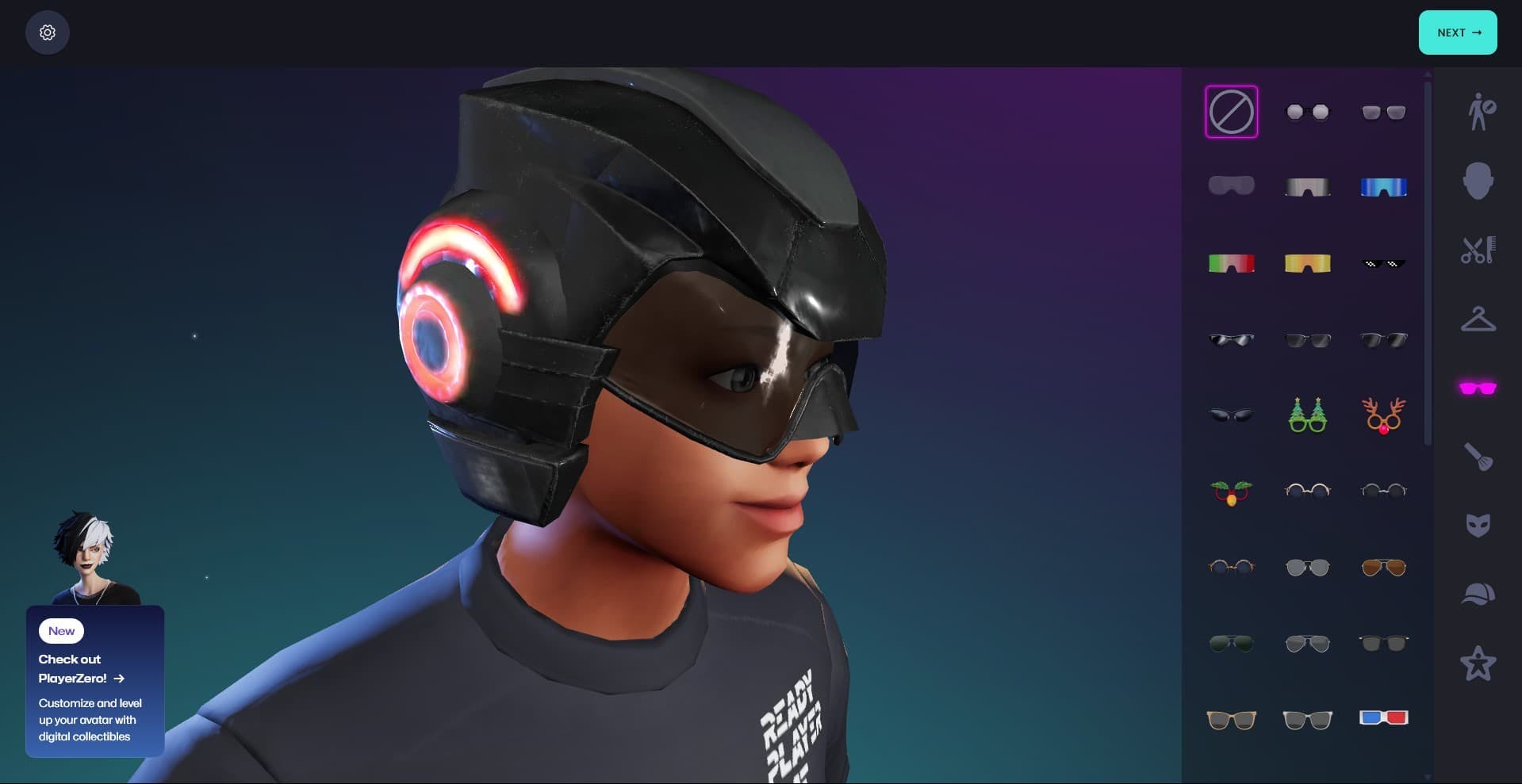 Ready Player Me Character Customization