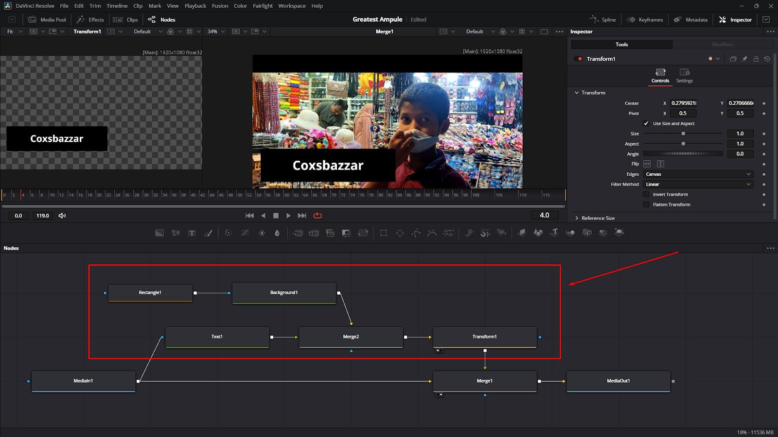 Add any number of tools or nodes